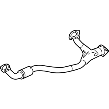 OEM Toyota Highlander Front Pipe - 17410-0P620