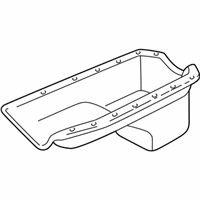 OEM 1985 GMC Safari Pan Asm-Oil - 10044683