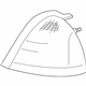 Mercury 8W3Z-13404-A