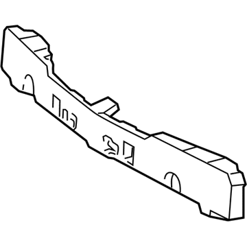 Lexus 52611-33190 Absorber, Front Bumper Energy