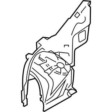 BMW 41-11-7-377-771 Front Left Wheelhouse