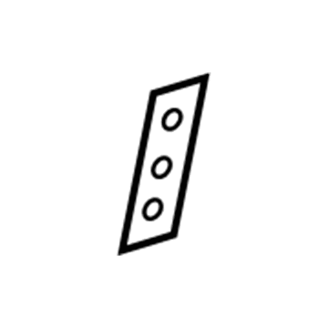 Honda 81324-SZA-A01 Plate, Serrated