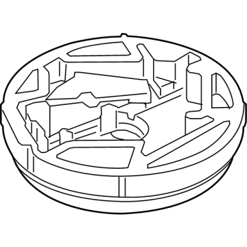 BMW 71-10-6-877-210 SHELF FOR COMPACT SPARE WHEE