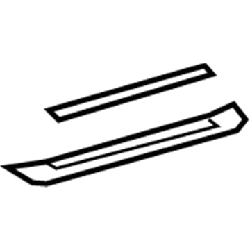 Toyota 67911-0E040-B0 Scuff Plate
