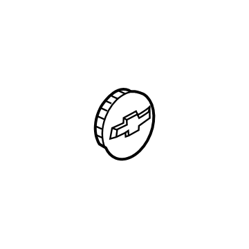 GM 84267795 CAP-WHL TR