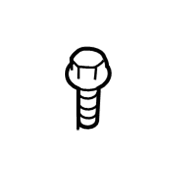 Lexus 90119-A0149 Bolt, W/Washer