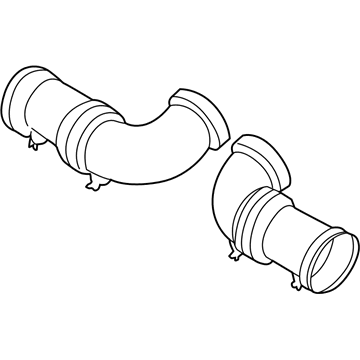 BMW 11-61-7-830-745 Right Rubber Boot