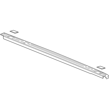 GM 17802473 Short Box Side Rail Protectors in Black