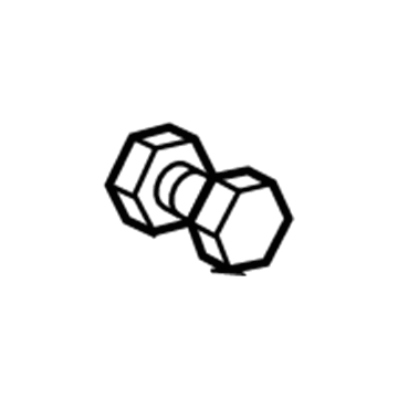 Mopar 5143356AC Bolt-HEXAGON FLANGE Head