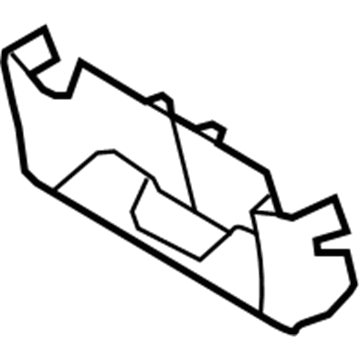 Mopar 1AM12DX9AC Shield-RISER