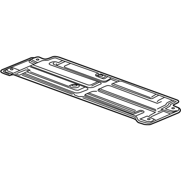 GM 13385653 Rear Shield