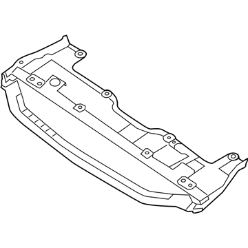 Nissan 75890-3TA0A Cover-Engine Under
