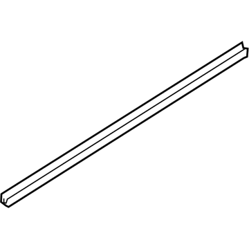 Hyundai 83231-2L200 Weatherstrip-Rear Door Belt Inside LH
