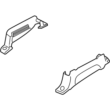 Kia 885804D010CS Leg Cover-Front Seat Outer