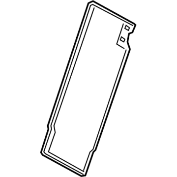 BMW 52-20-7-486-312 TRIM FOR BACKREST, CENTER