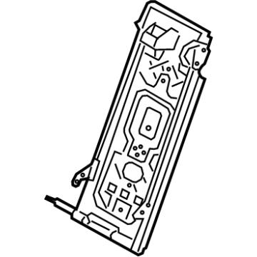 BMW 52-20-7-487-690 SUPPORT, BACKREST, CENTER