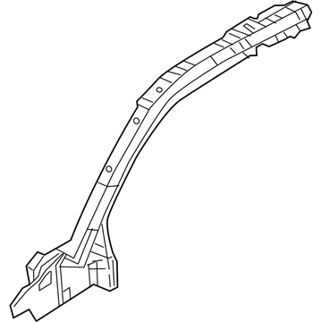 Mopar 68285087AA REINMNT-A Pillar Inner