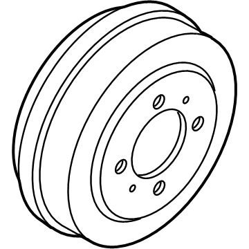 Nissan 43206-ET00A Drum-Brake