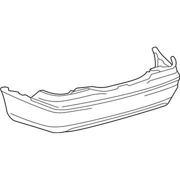 Lexus 52159-50906 Rear Bumper Cover