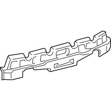 Lexus 52615-50050 Absorber, Rear Bumper Energy