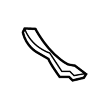 Lexus 52579-50010 Retainer, Rear Bumper Side, No.3 RH