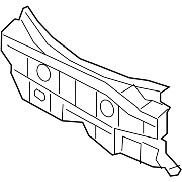 Hyundai 84120-2V201 Pad Assembly-Isolation Dash Panel