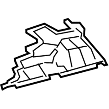 Toyota 55606-12110 Under Cover