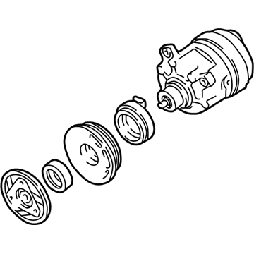 GM 89019206 Compressor Assembly