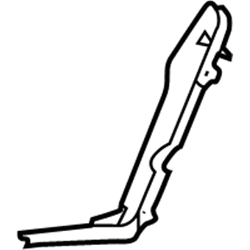 BMW 41-21-8-208-591 Moulded Part For Column C, Exterior Left