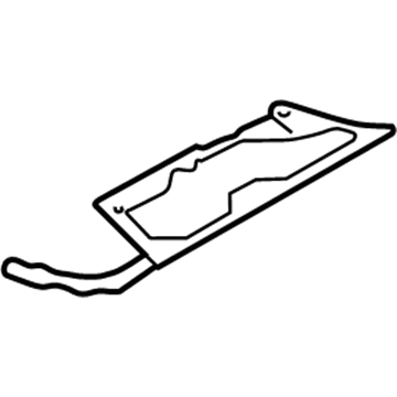 BMW 41-21-8-226-519 Moulded Part, Side Panel, Column B Left