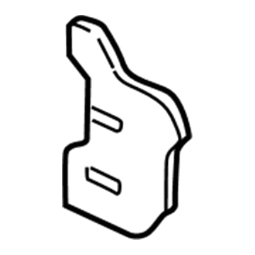 BMW 41-21-8-208-594 Moulded Part For Entrance Front