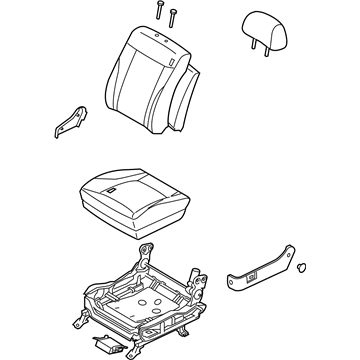 Kia 880103F000GH3 Seat Assembly-Front , LH