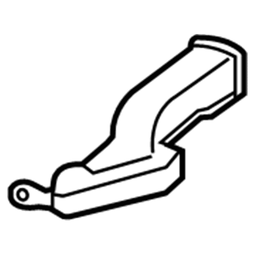 Lexus 55971-60170 Duct, Side DEFROSTER