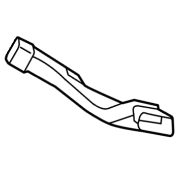 Lexus 55972-60120 Duct, Side DEFROSTER