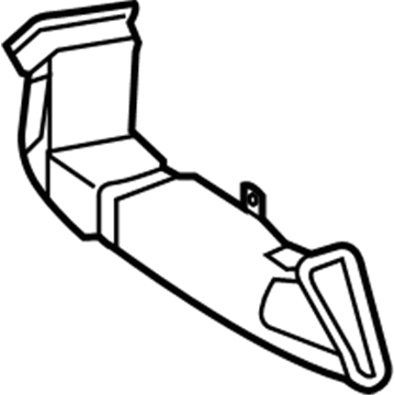 Lexus 58861-60110 Duct, Console Box, No