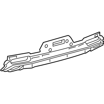 Lexus 52615-24100 ABSORBER, Rear Bumper