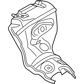 Ford CP9Z-9A462-A Muffler & Pipe Insulator