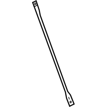 GM 84257486 BRACE-F/END SH MET DIAG