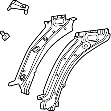 GM 84607893 Lower Rail
