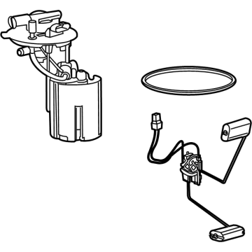 Mopar 68551013AA FUEL PUMP/LEVEL UNIT