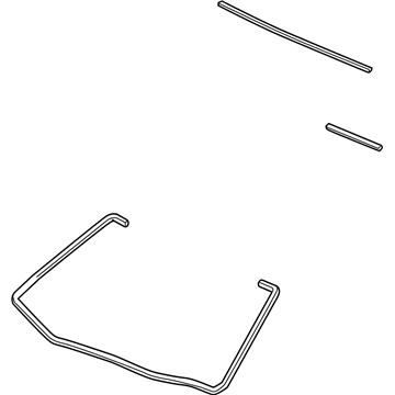 Acura 04731-SEA-000 Rubber Set, Front Windshield Dam