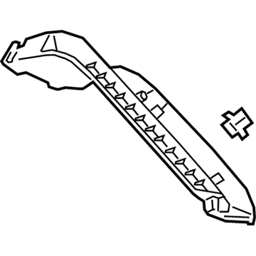 GM 84568773 Side Gate Trim