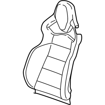 GM 84597240 Seat Back Cover