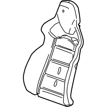 GM 84106159 Seat Back Pad