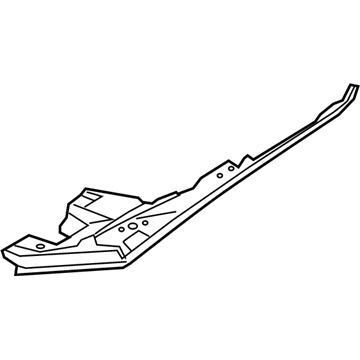 BMW 51-76-7-418-197 Sealing Side Panel, Left