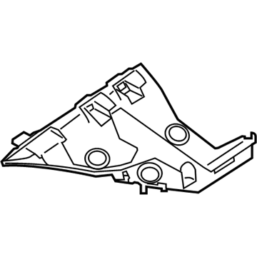 BMW 51-65-7-337-631 Reinforcement Side Panel, Front Left