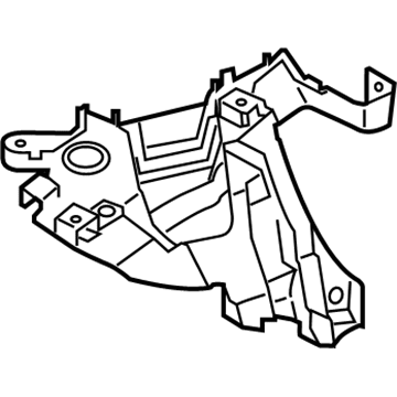 BMW 51-64-7-294-543 Module Carrier, Left