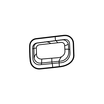 Mopar 6TL02SD4AA SEAT BELT QUARTER TRIM