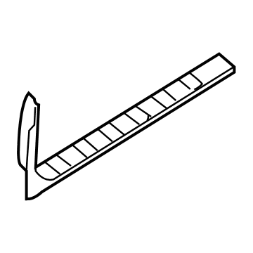 Nissan 769B4-EA002 Plate-Kicking, Front RH