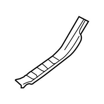 Nissan 769B6-EA002 Plate-Kicking, Rear RH
